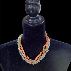 Gorgeous Faux Coral Choker